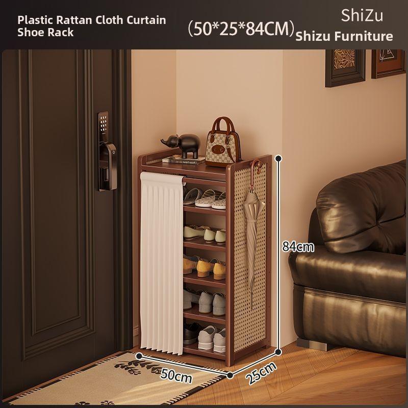 Shoe Rack, Household Door Integrated Cabinet, Storage Rack, Dust-proof Wall Mounted Storage Rack, Hallway Door Umbrella Rack
