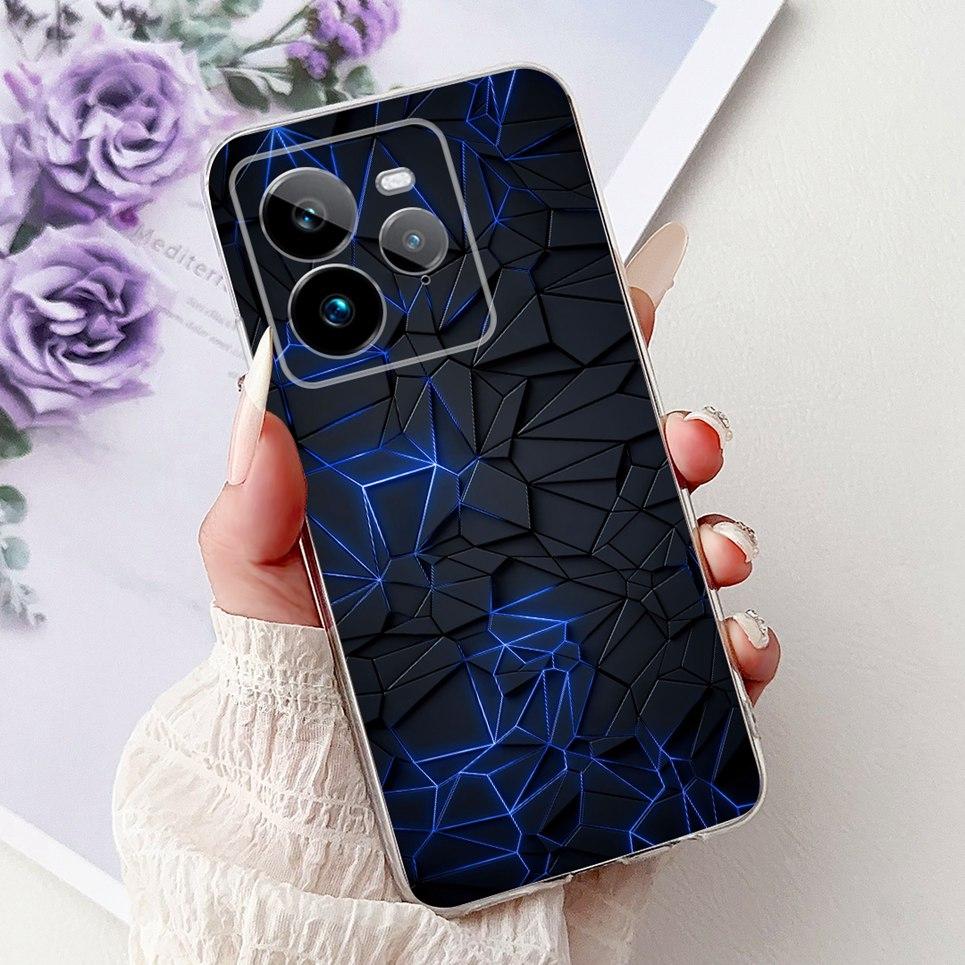 For Realme GT 7 Pro GT7 Pro RMX5010 RMX5011 Back Cover Cool Cartoon Dragon Astronaut Animals Phone Case Soft Silicone Clear Etui