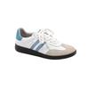Retro leather German training shoes women's spring new versatile soft-soled casual sports shoes platform white shoes board shoes