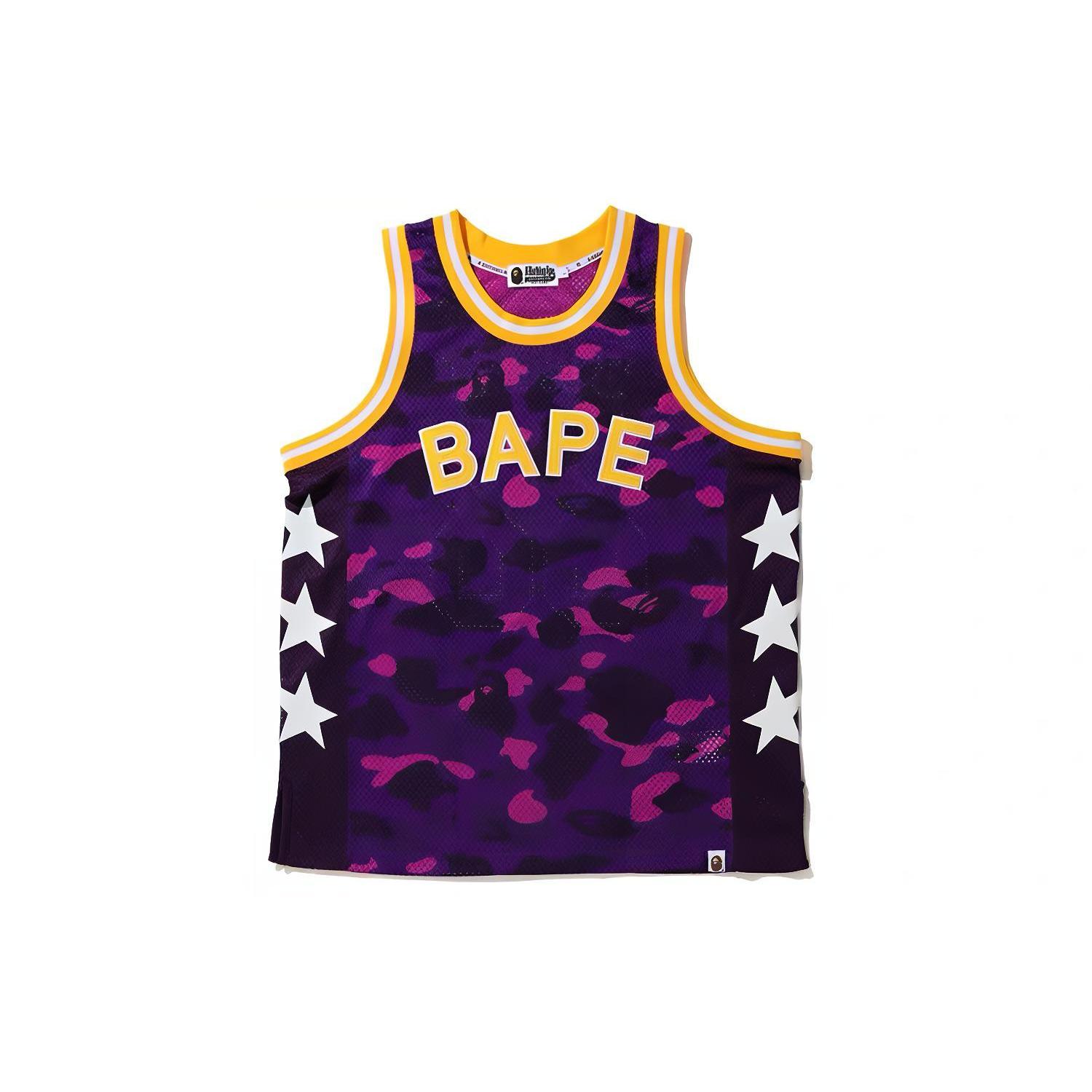 A BATHING APE Bape Basketball Jersey