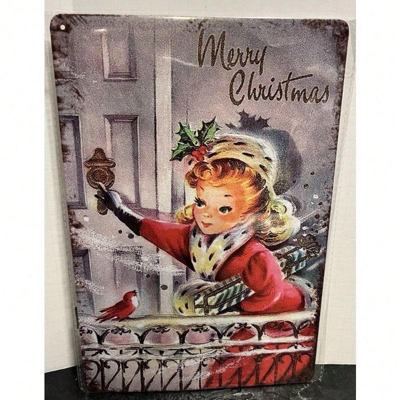 Vintage Metal Tin Wall Poster Sign 20x30cm