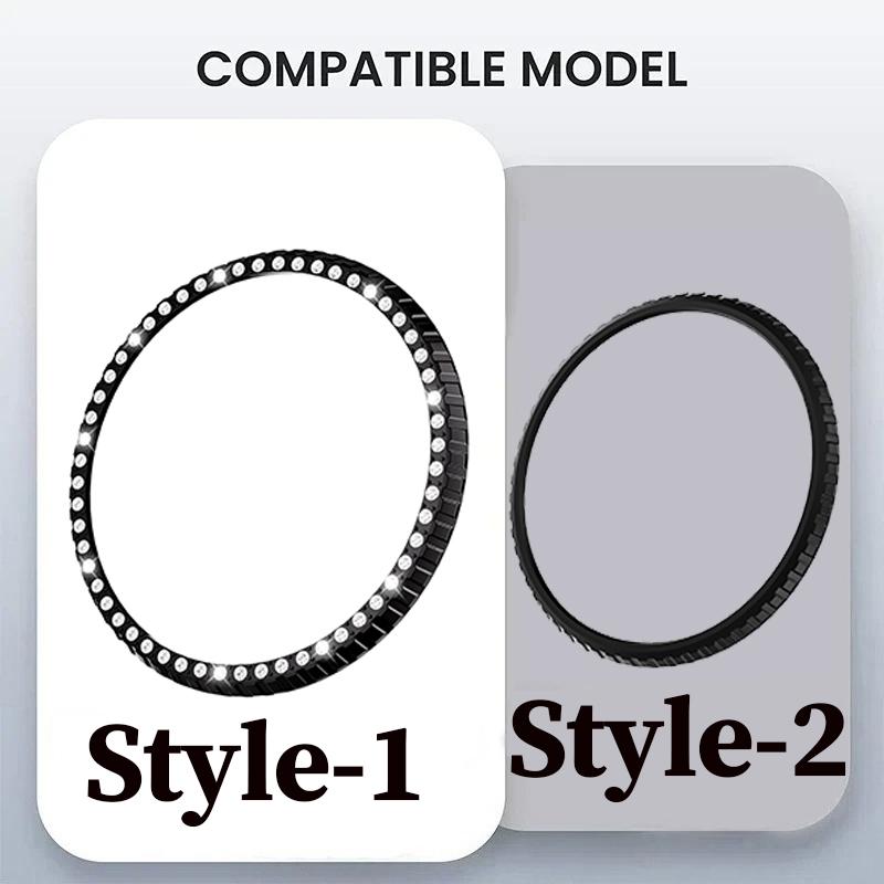 Metal Bezel Cover for Samsung Galaxy Watch 8 Classic Smartwatch Bumper Ring Case Decorate Galaxy Watch8 Classic 46mm Accessories