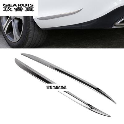 Car Styling Rear Side Mirror Body Stainless Steel Sticker Cover Trim For Mercedes Benz New E Class W213 2016-2017
