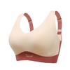Large size seamless underwear women's sports beauty back gathered without steel ring upper support anti-sagging bra cover