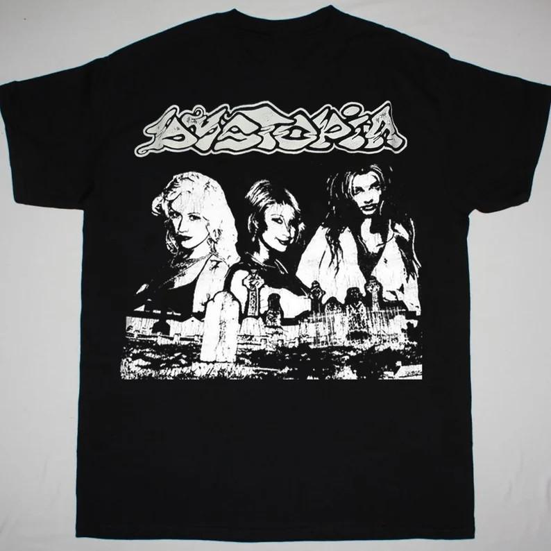 

Dystopia Crust Punk T-shirt Tee Unisex Men Women Full Size Unisex T-Shirt XXXL