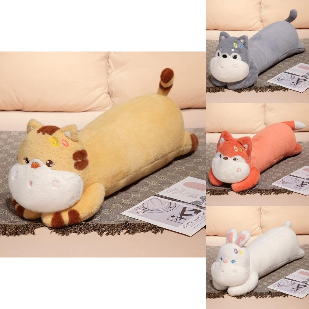 Fluffy Cartoon Animal Body Pillow Ideal For Side Sleepers With Comfortable Plush Material