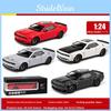 Car Model Alloy Dodge Srt Hellcat With Sound Light For Kids Playroom
