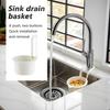 Dgayaeic Sink Drain Basket | Kitchen Drainer with Mesh Design, Garbage Filter Food Catcher for Washing Fruits and Vegetables
