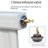 Brass Air Pressure Release Valve Manifold Exhaust Valve Water Valve Part For Water Heater Water Distributor Exhaust Valve