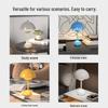 Nordic Minimalist LED Table Lamp, Wedding Room Ambient Lamp, Bedroom Bedside Lamp, Always-On Bud Lamp