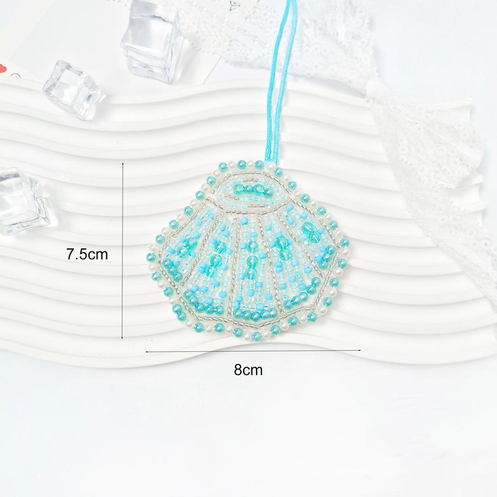 5-10cm Rhinestone Patch Starfish Pendant Sea Horse Patch For Bag Decoration Accessories Personalized Gifts Clothing Applique