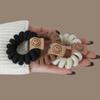 Thickened Solid Color Hair Tie for Women - High Elasticity Brushed Rubber Band
