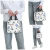 Vintage Bird And Botanical Branch Insulated Lunch Bag for Kid School Cooler Thermal Food Box Tote Portable Lunch Boxes Container