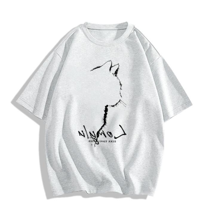 Women's Fashion Casual Summer Spring Short Sleeve O-Neck Blouses & Shirts