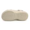 Crocs Klassische Plateau-Clogs Knochenfarben Damen S Sandalen Aquafarbene Schuhe