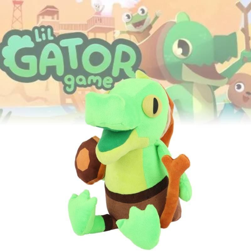 Adorable Lil Gator Plush Toy Super Soft Crystal Velvet Filled With Pp Cotton