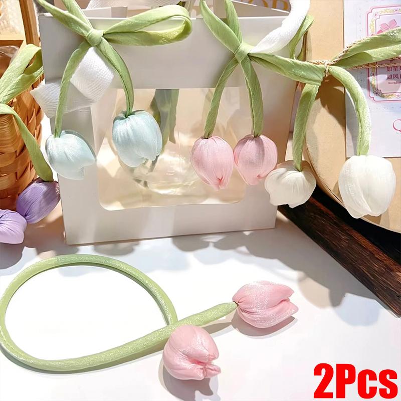 2PC Gift Box Accents Clothing Decorations Headwear Elegant Floral Photography Props Flower Packaging DIY Ties Curtains