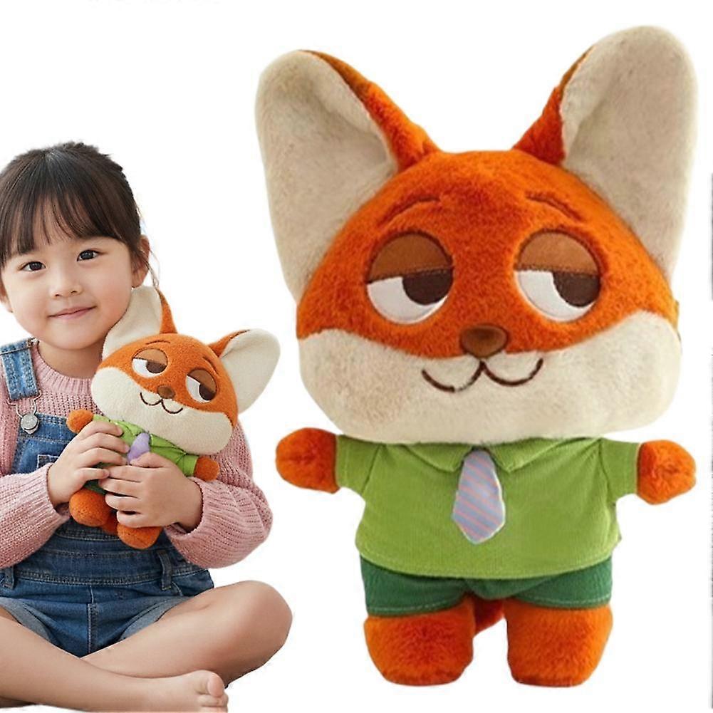 Zootopia Chibi Fox Nick Plush Toy Bunny Judy Figure Q Version Cute Collectible Gift