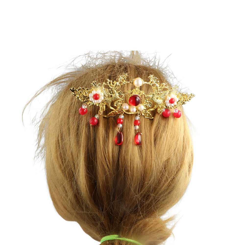 Hair Accessories Hanfu Hairpin Ancient Style Hair Crown Hairstyle Design Tool Bride Hair Stick