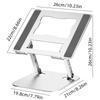 Aluminum Alloy Folding Laptop Stand for Office and Gaming