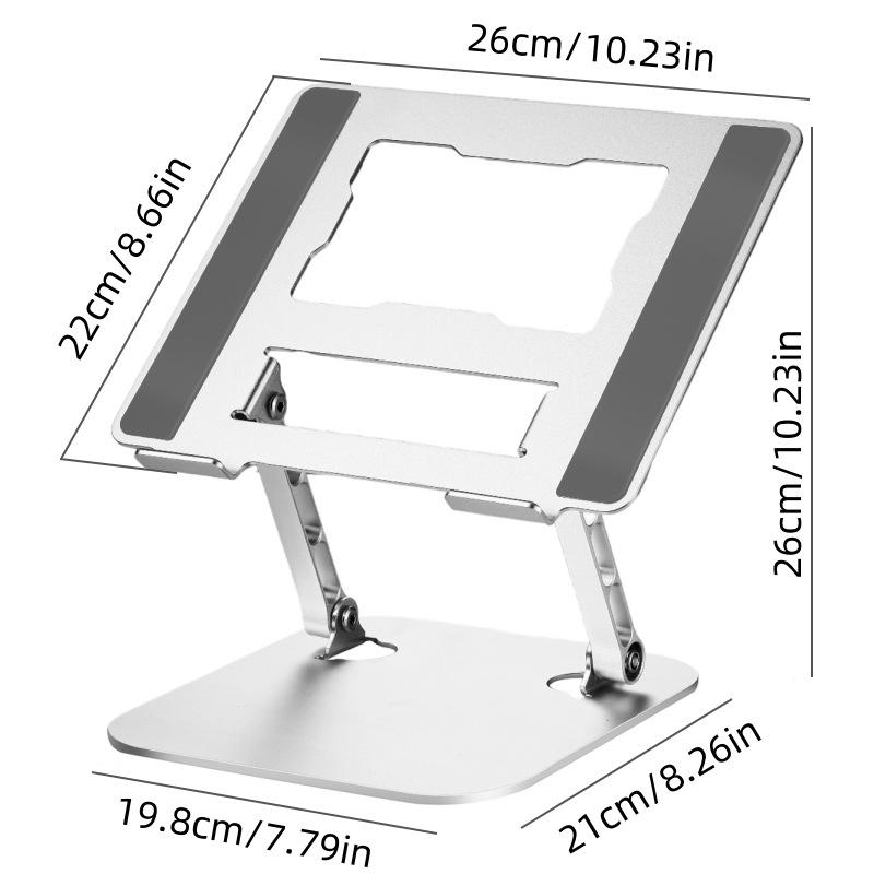 Aluminum Alloy Folding Laptop Stand for Office and Gaming