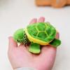 Stuffed Animal Sea Turtle Key Chain Cartoon Turtle Plush Toy Pendant Keyrings Backpack Handbag Charm Keychain Accessories