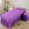 Thickened Single Double Beauty Bed Cover Massage Salon Body Care Pure Color Durable Denim Fabric Easy to Clean Beauty Therapy