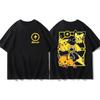 2026 Summer Charizard Evolution Double Side Japnese Anime Print TShirt Cotton Oversized Couple Family Tee for Travel Sports