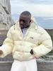 Men's Corteiz Alcatraz Trendy Thick Hooded Jacket - Warm & Loose Fit