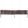 KADAX Wicker Palisade Fence Fence Edging