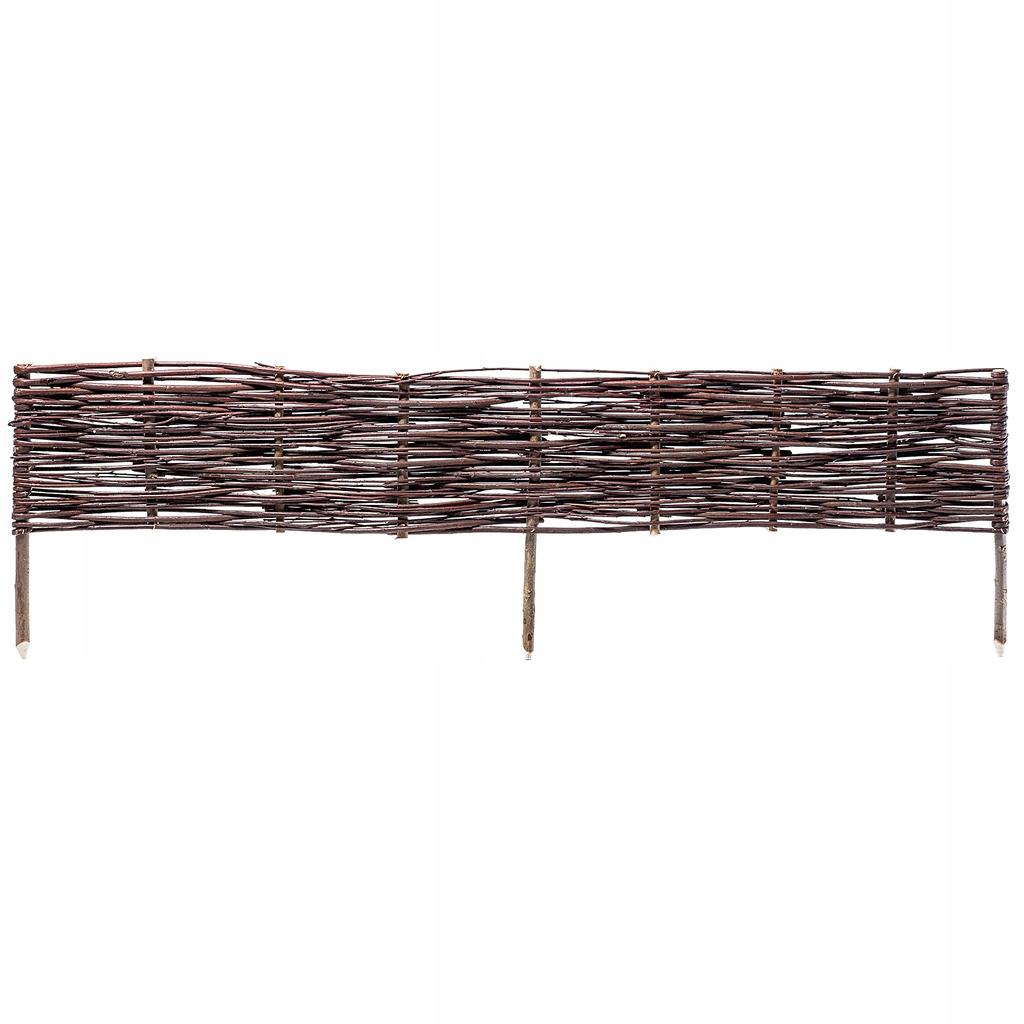 KADAX Wicker Palisade Fence Fence Edging