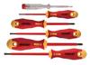 Set Of 5 Felo Ergonic Vde Screwdrivers + Test - L/Fl41396398
