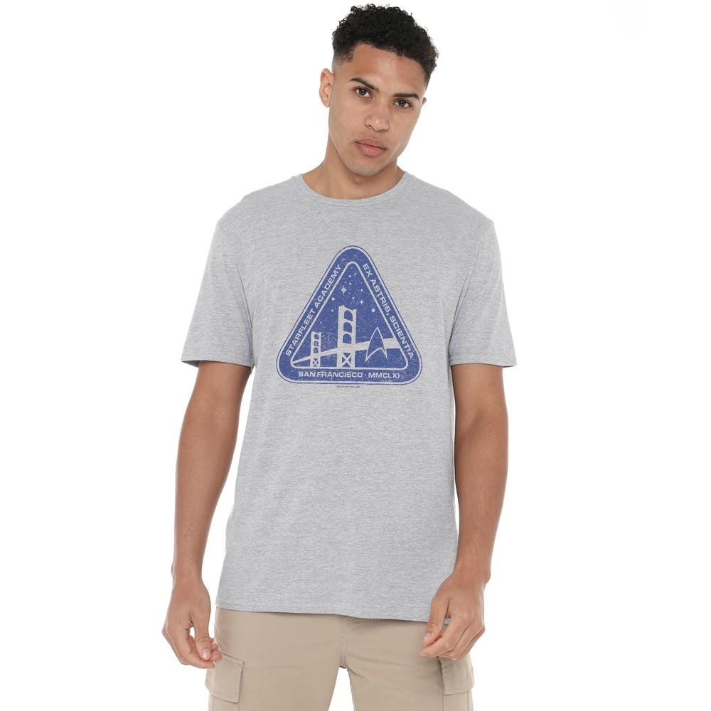 Star Trek Distressed Logo T-Shirt S-5XL Athletic Heather XXXXL