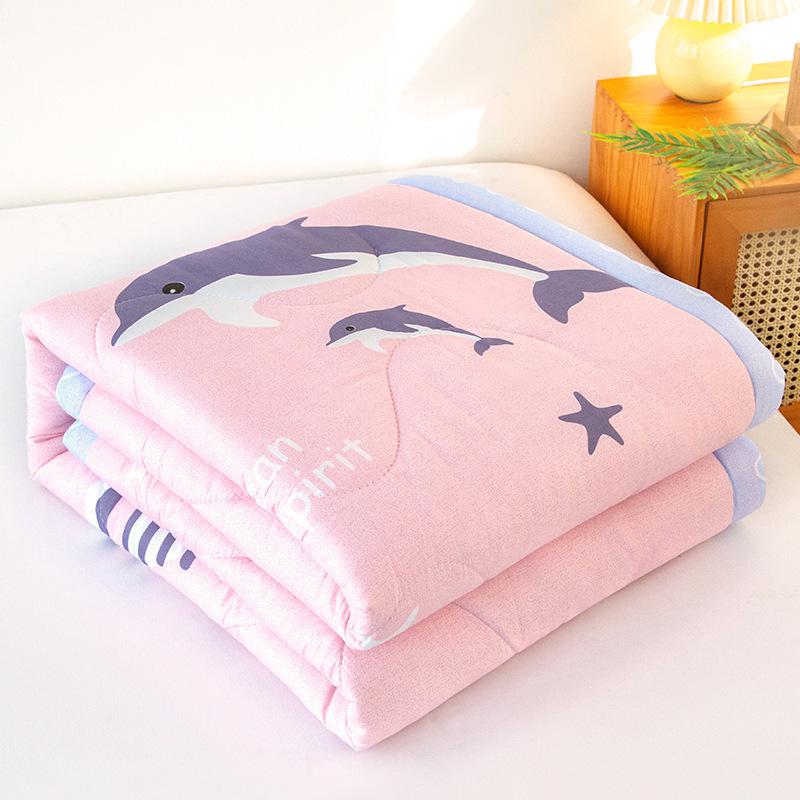 Machine Washable 100% Cotton Air Conditioning Quilt