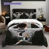 Cristiano Ronaldos Triumph Three-piece Set (1 * Duvet Cover + 2 * Pillowcase, Without Core) 2D Flat Bedding Set Duvet Cover and Pillowcase