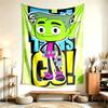 Teen Titans gehen! (14) Wandteppich Geeignet Für Die Dekoration Von Häusern Wohnheimen Und Schlafzimmern Weich Anzufassen Und Ein Perfektes Geschenk Für Freunde Und Familie