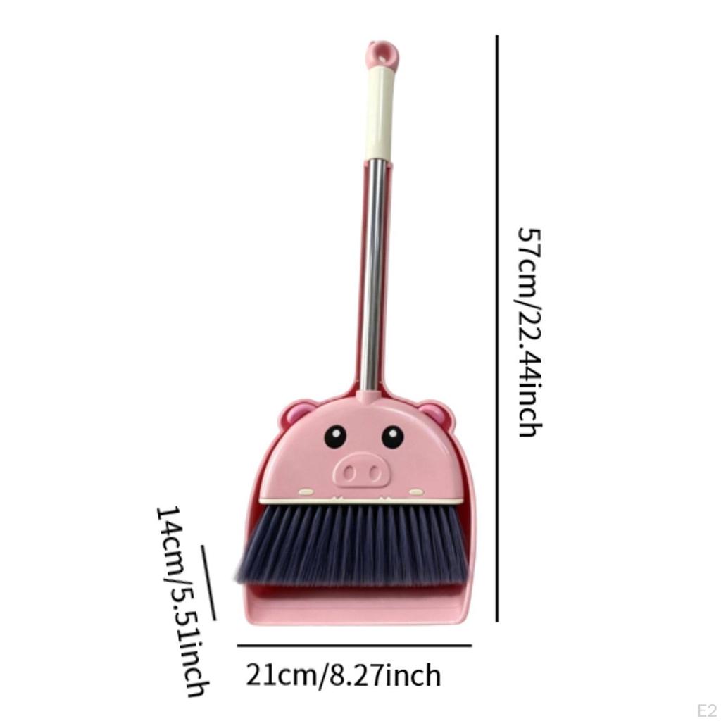 And Dustpan Set, Small Household Helper Creative Cartoon Cleaning Toy for ,