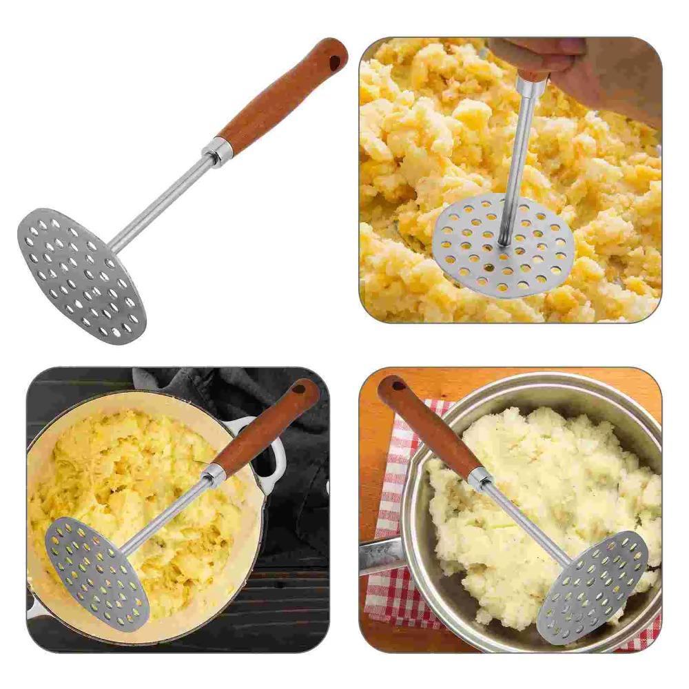 Professional Potato Masher Stainless Steel Fruits Crusher Food Masher  Restaurant