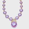 2024 Stylish Purple Pearl Bracelet: Elegant & Trendy Bead Design for Women