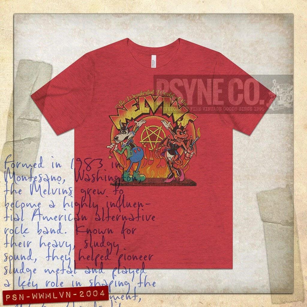 The Wonderful World of The Melvins 2004 Vintage Men s T shirt M