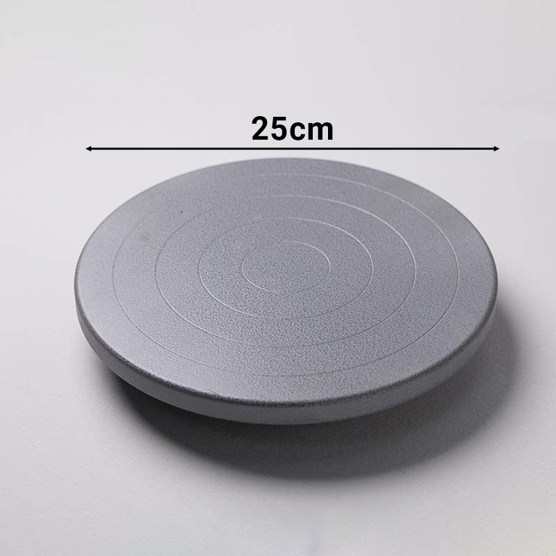 11/15/20/25/30cm Pottery Wheel Aluminum Turntable Clay Tools Double-Sided Cake Pottery Turntable Sculpture Ceramics Cake Stand