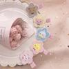 Cute Cartoon Embroidery Duckbill Hair Clip - Styling & Positioning Side Clip, Flower Design, Gentle On Hair