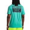 Under Armour Tricou Sport cu Mânecă Scurtă Seria Johnson cu Logo Litere Brahma Imprimate Bărbați Topuri Verde 1379839-369