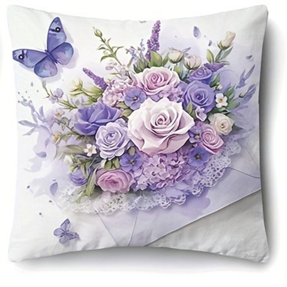 Verträumte Gedichte auf Kissenbezügen Schlafzimmer Sofa Dekoration Polyester Kissenbezug mit Reißverschluss