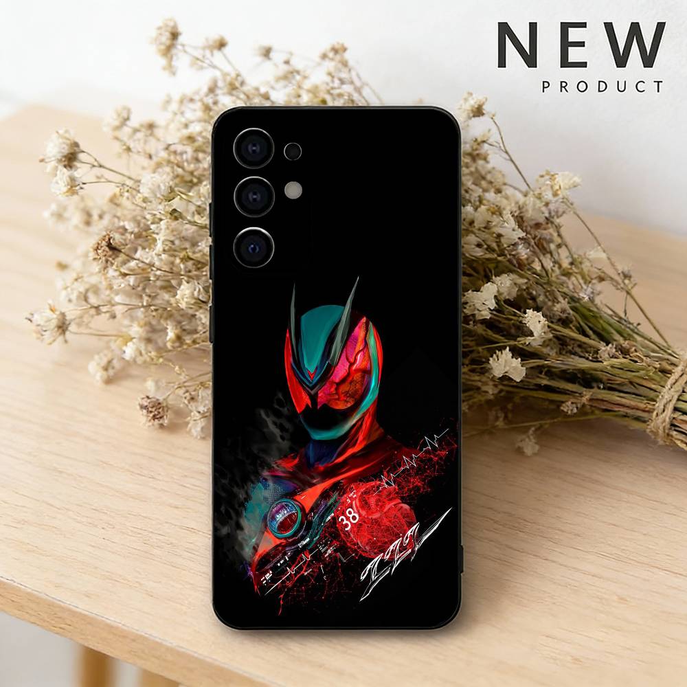 K-Kamen Rider ZeztzS Anime phone Case For Samsung S26,25,24,21,22,23,30,20,Ultra,Plus,Fe,Lite Black Soft Cover
