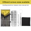 Screwdriver Tweezers Screw Nose Pad Optical Glasses Repairing Maintenance Kit