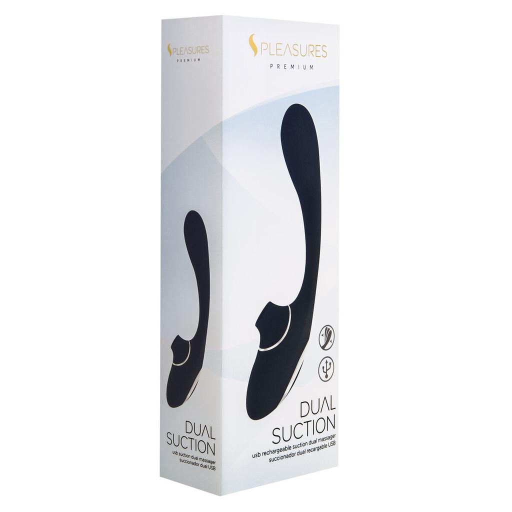 Clitoris Suction Stimulator S Pleasures Black