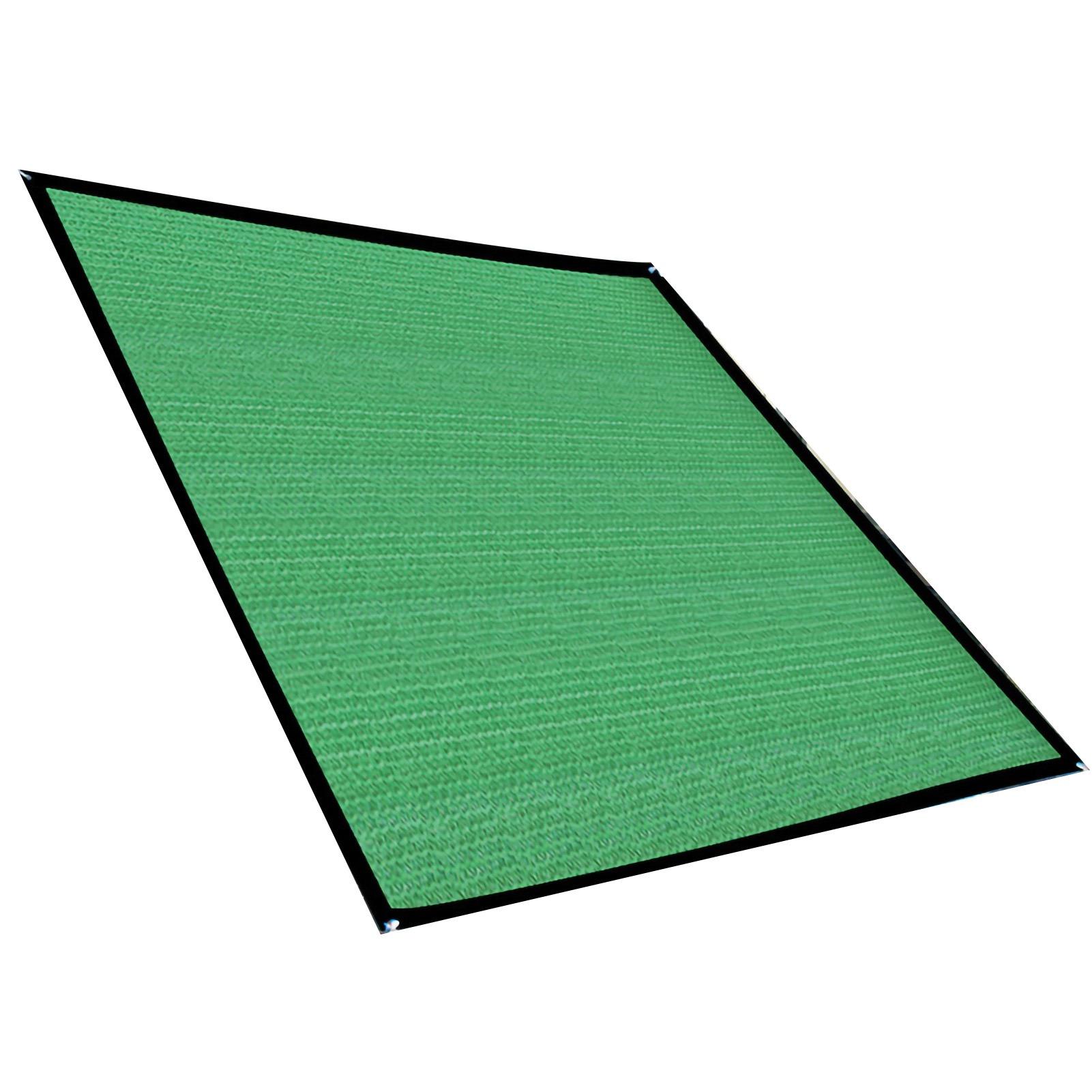 

Square Geen Sun Shade Sail Canopy Awning Encrypted Thickened Breathable Sun Shade Sail for Outdoor Courtyard 2x2m 14 Pin