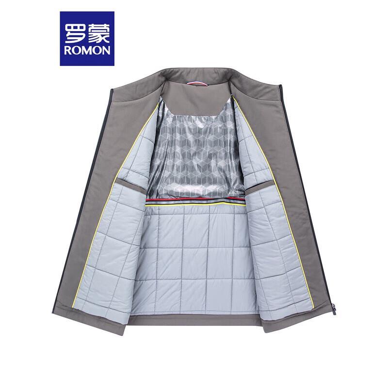 ROMON Men's Stand Collar Padded Jacket