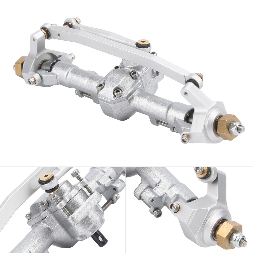 RC Metal Complete Front Axle Shaft Assembly for SCX24 90081 1Celsius24 RC Car Upgrade Parts